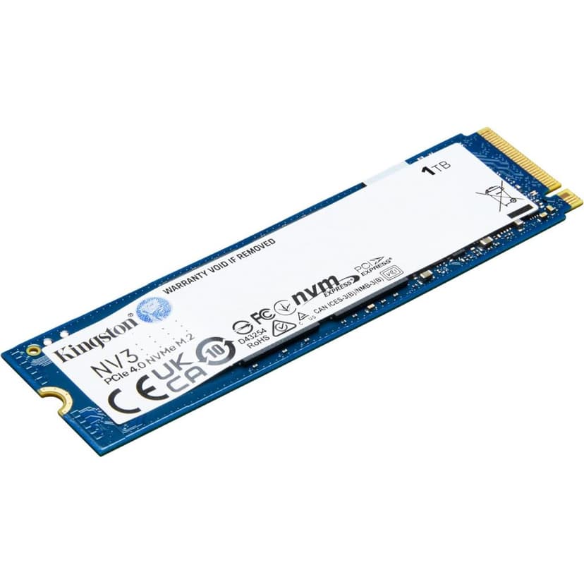 SSD Kingston NV3 M.2 2280 NVMe SSD | PCIe 4.0 Gen 4x4 | Até 6000 MB/s