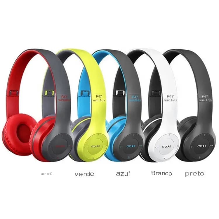 Fone Bluetooth P47 Wireless Headphone