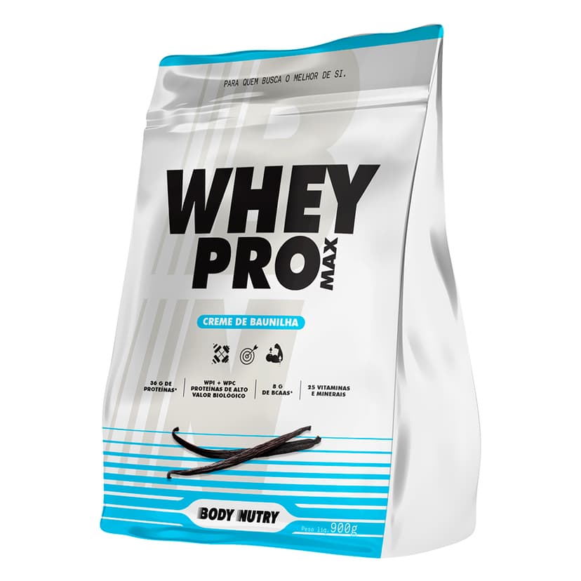 Whey Protein Isolado e Concentrado, 900g Sem Soja (Aumente a Força e Ganho de Massa) - Body Nutry