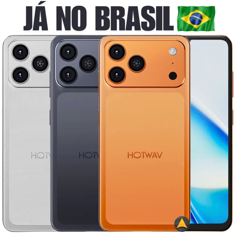 Celular Smartphone HOTWAV A17 Pro Max Dual SIM Tela 6,75" Bateria 5160mAh Original Lacrado