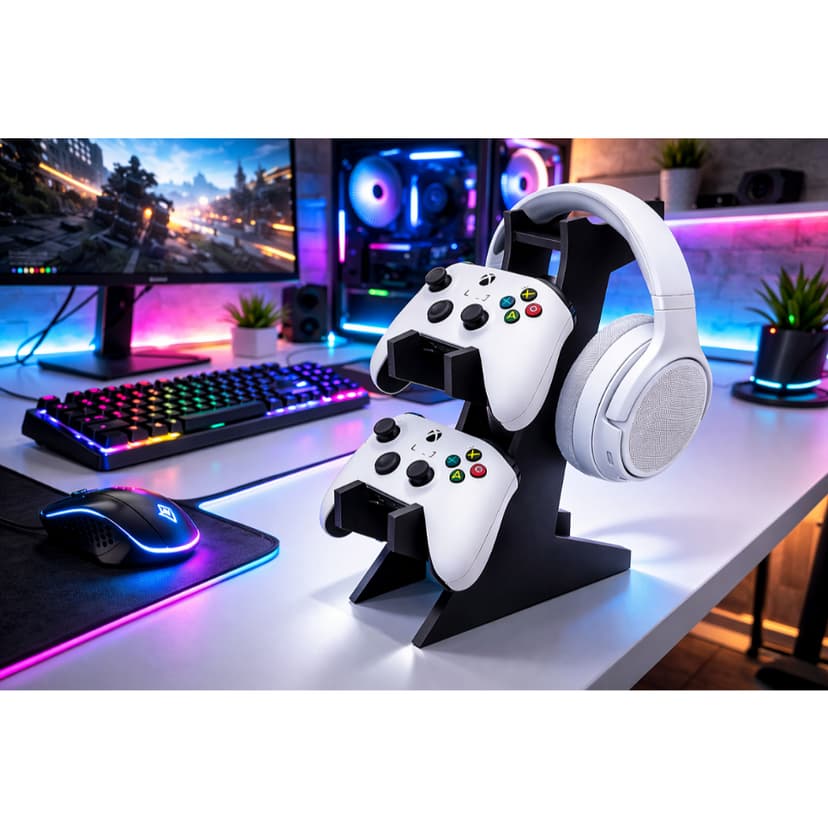 Suporte Porta Controle Videogame Gamer Para Ps4 Xbox Ps5