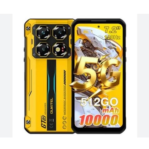 OUKITEL WP60 512/36 5G 10000mAh 108MP 7,2" SMARTPHONE ROBUSTO  NFC Pronto entregar