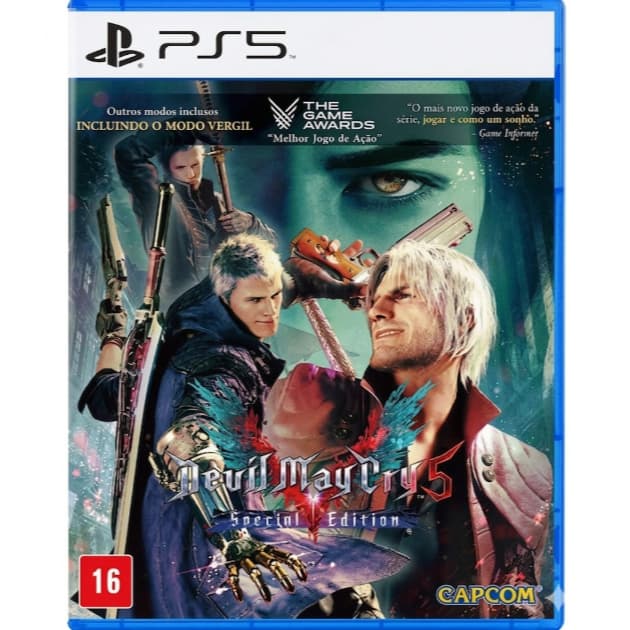 Devil May Cry 5 PS5 Special Edition BR Midia Fisica