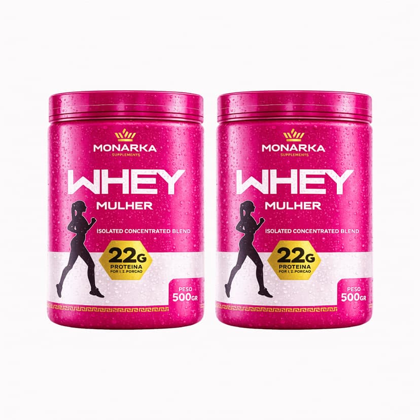 Whey Mulher 1Kg Proteina - Whey Protein Isolado Concentrado Perfect Blend  Feminino - WP4-02
