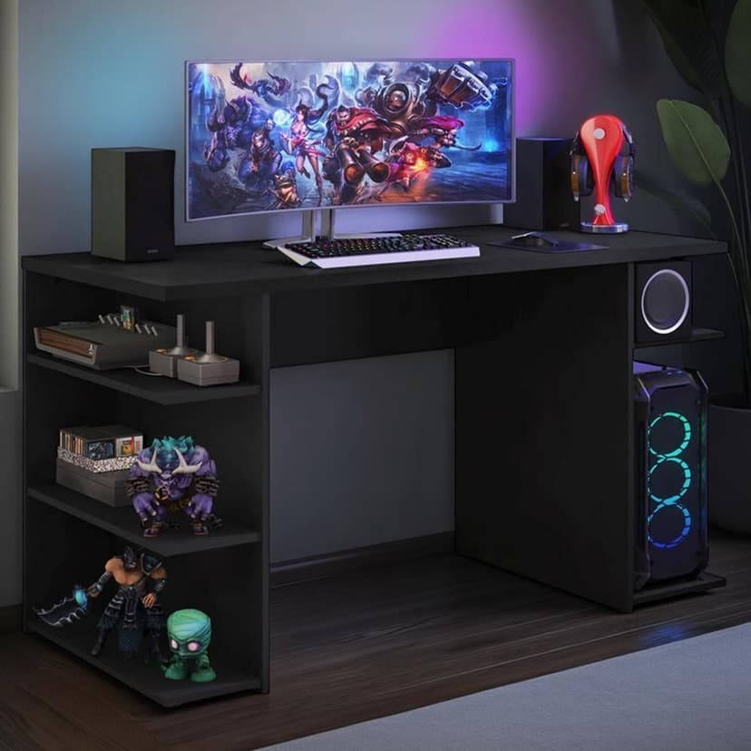 Mesa Para Computador Gamer 9409 Madesa - Preto