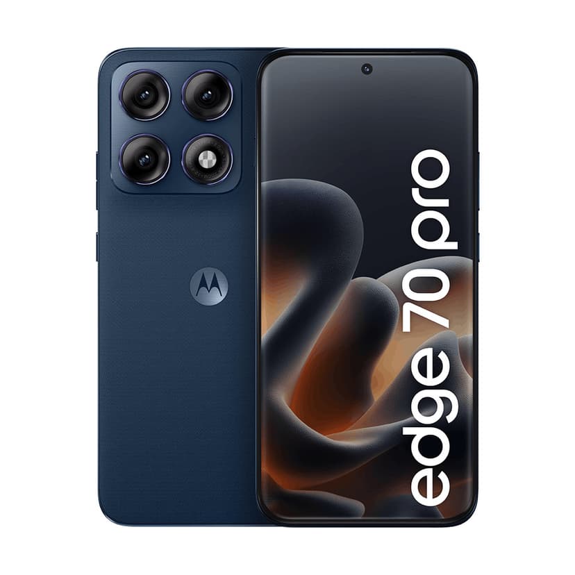 Smartphone Motorola Edge 70 PRO 5G - 256GB 12GB RAM+12GB Ram Boost, 4 câmeras de 50MP, Tela 1.5K extreme AMOLED