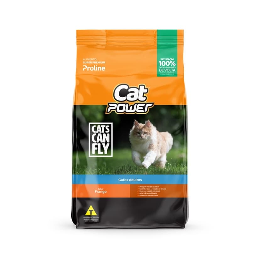 Ração Super Premium Cat Power Gato Adulto Frango 10,1kg