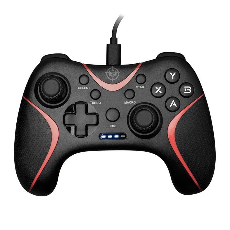 Controle Gamer Tgt Ac130 V2 Usb Preto Tgt-ac130-bl02 Preto