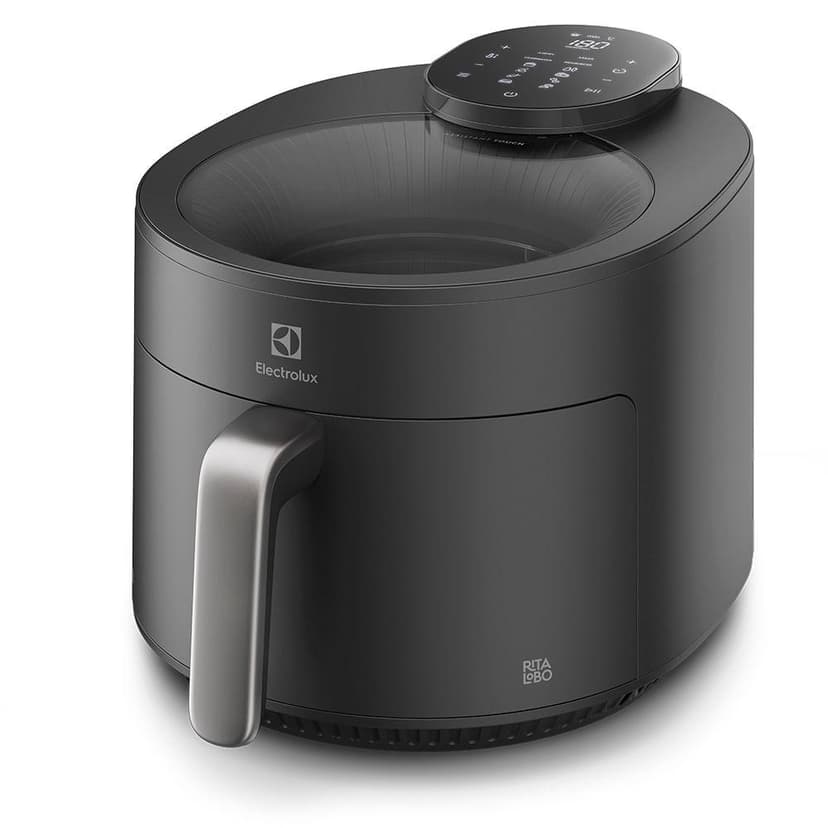 Air Fryer Electrolux por Rita Lobo 5,1L Cinza Expert c/Visor 1500W (EAF170)
