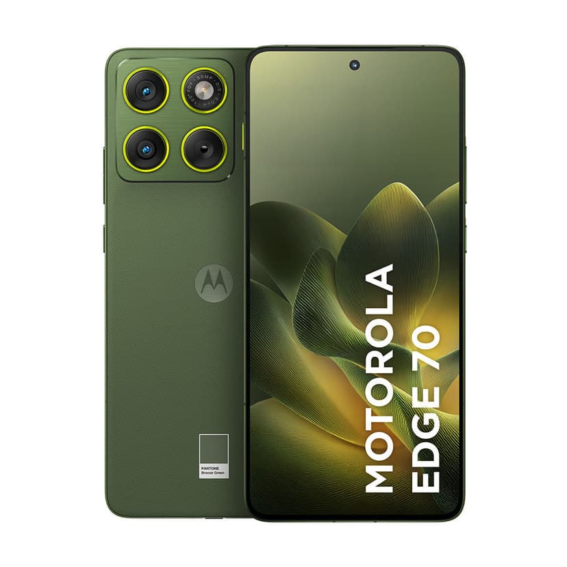 Smartphone Motorola Edge 70 5G - 512GB 12GB RAM + 12GB RAM Boost, Ultrafino, 3 cameras 50MP, Tela 1.5K Amoled 120hz