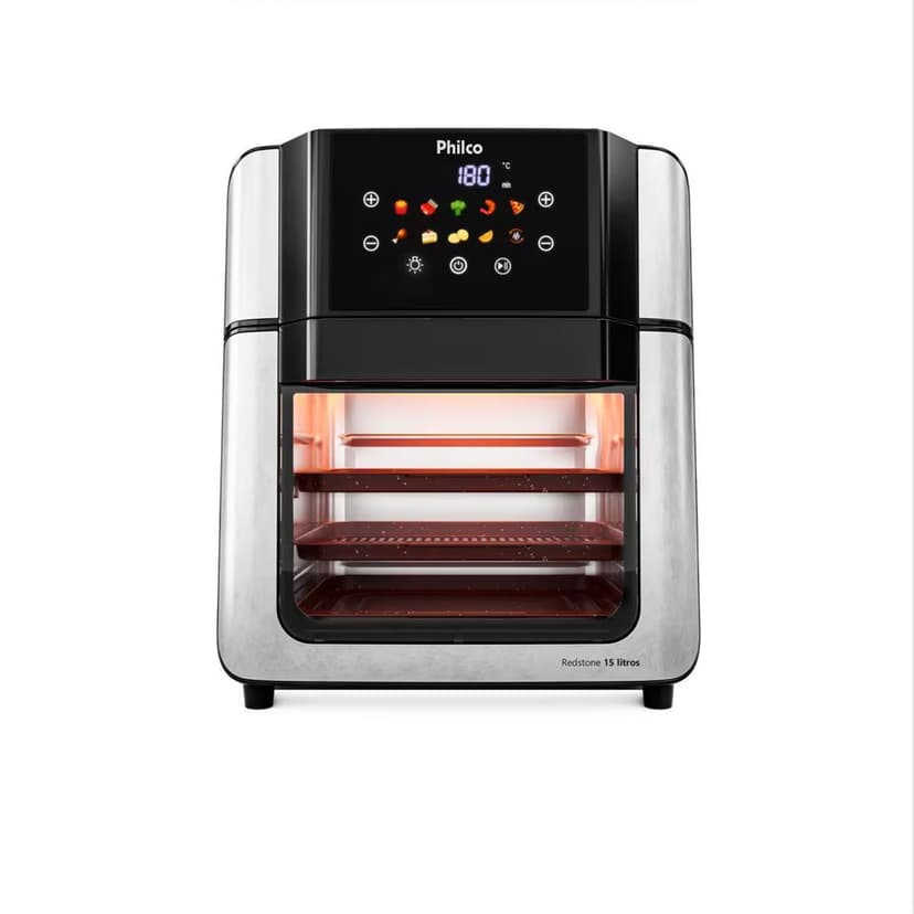 Fritadeira Elétrica Air Fryer Oven PAF15A 15L Redstone Philco