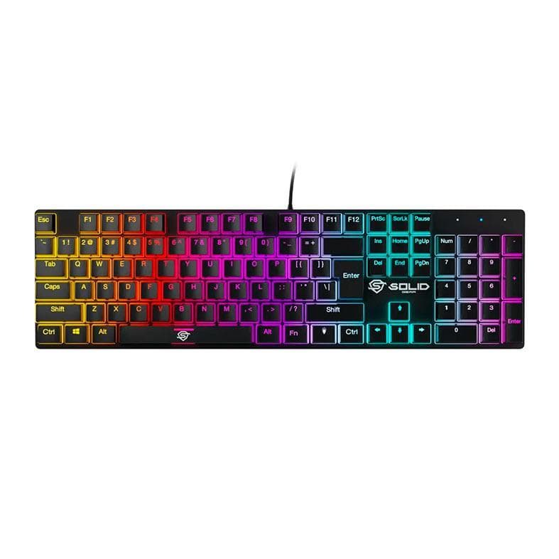 Teclado Mecanico Solid Gear Adamantium, Rgb