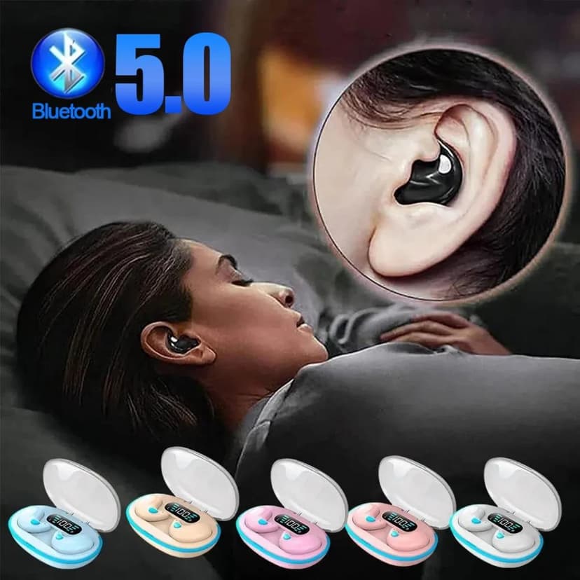 Fones X55: invisíveis, TWS, Bluetooth, HiFi, redução de ruído, ENC à prova d’água e bateria duradoura