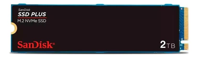 SSD Sandisk Plus 2TB M.2 2280 NVMe 3200MB/s SDSSDA3N-2T00-G2