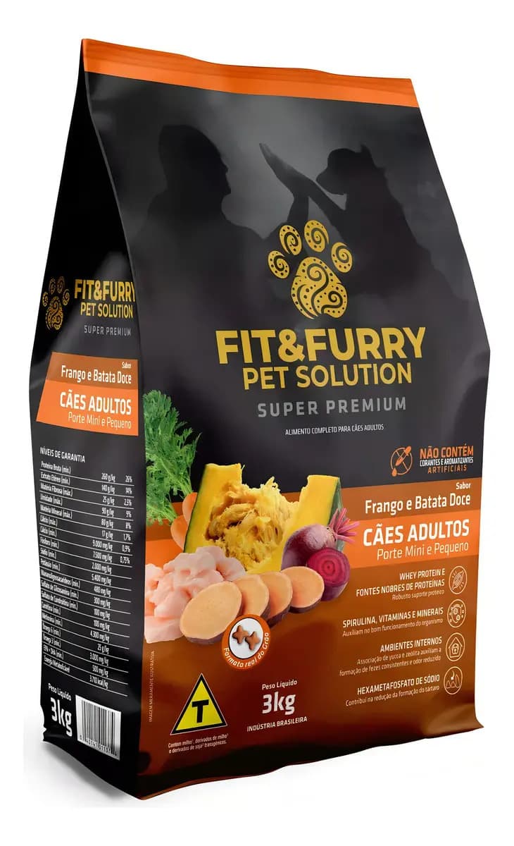 Ração Super Premium P/ Cães Adulto Raças Mini/pequena 3kg