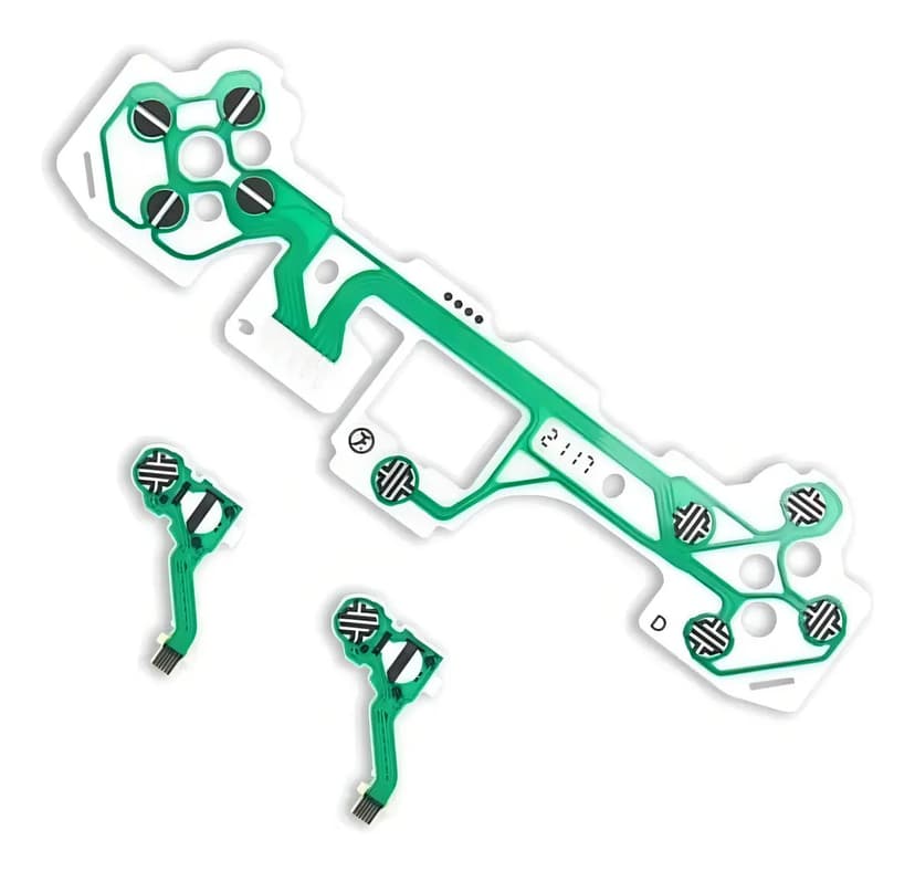 Películas Condutivas Xixun V2 Controle PS5 DualSense Cor Verde