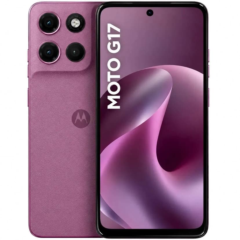 Smartphone Motorola Moto G17 4G - 256GB 4GB RAM + 8GB RAM Boost, camera 50MP Sony Lytia 600