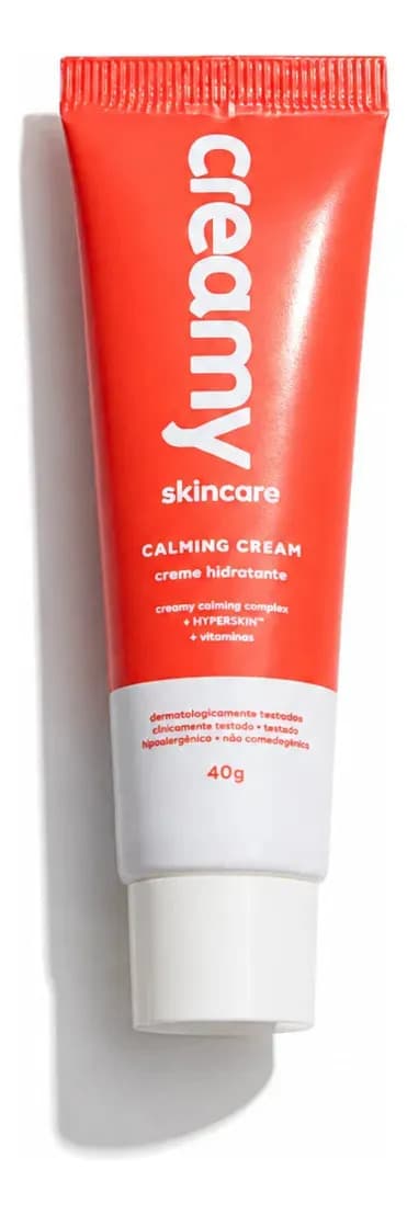 Gel Creme Hidratante Calmante Facial - Calming Cream - Creamy Skincare - 40g