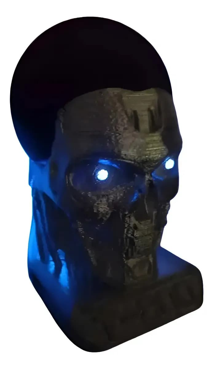 De Mesa Exterminador Alexa Echo Dot 4 T800 Preto