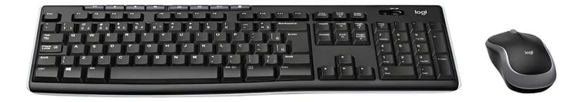 Teclado e Mouse Logitech MK270 Sem Fio