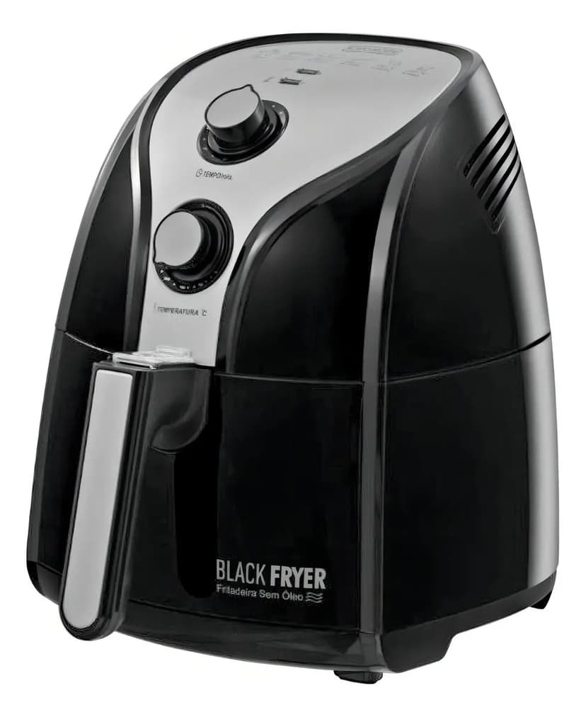 Fritadeira Sem Óleo Airfryer Black+decker Blackfryer Full