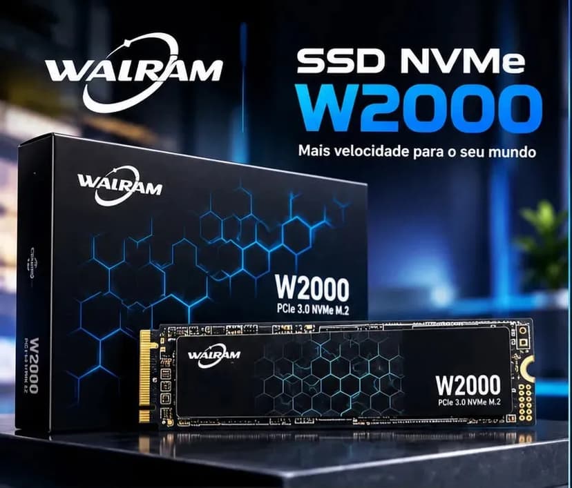 SSD NVMe 128GB Walram W2000 M.2 2280