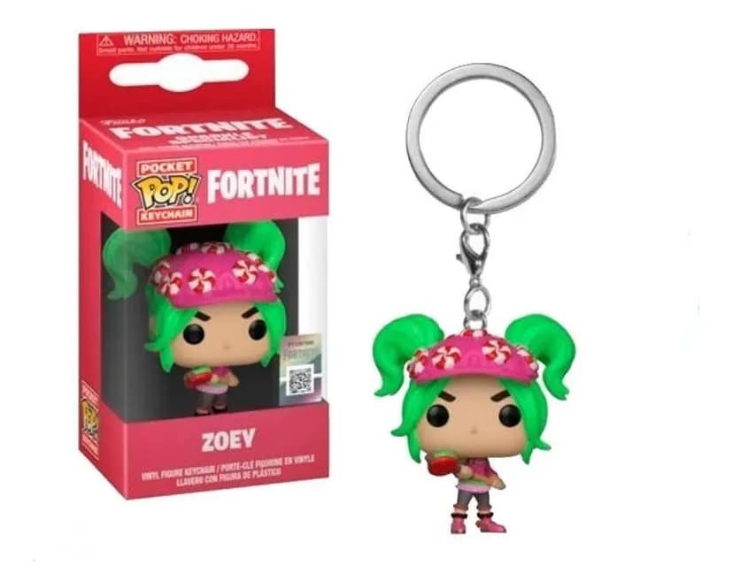 Chaveiro Funko Pop Zoey Fortnite