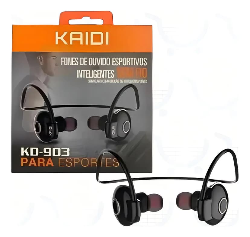 Fone Bluetooth Kaidi Kd-903 Preto