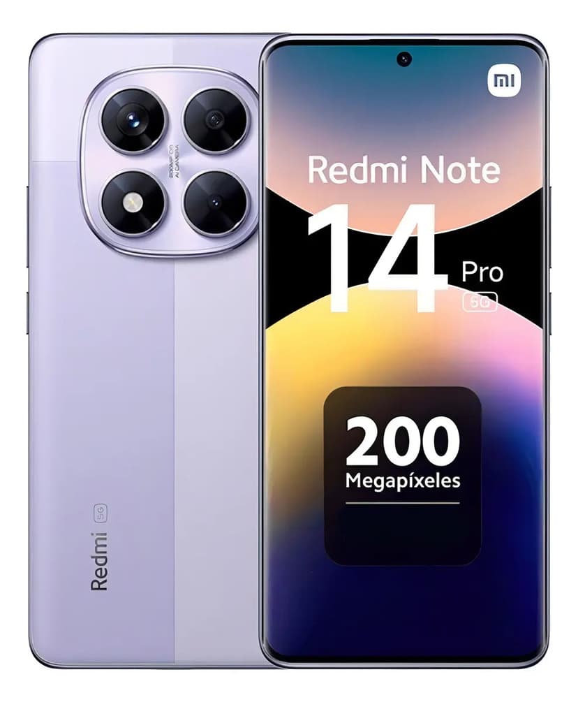 Xiaomi Redmi Note 14 Pro 5G 256GB Roxo
