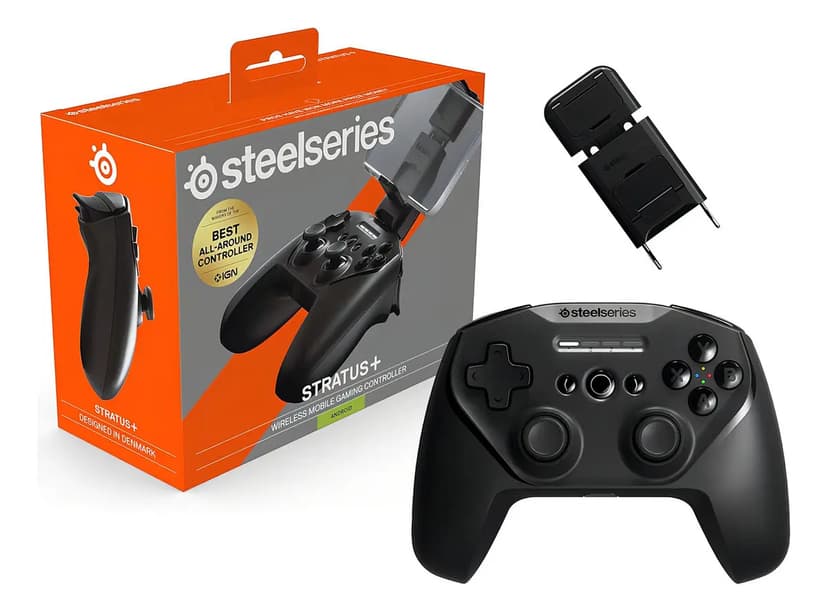 Controle Gamer Bluetooth Steelseries Stratus+ 69076 Android Cor Preto