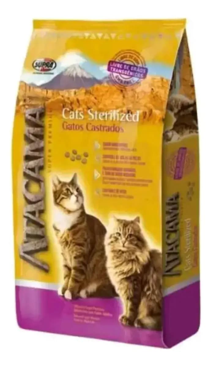 Ração Super Premium Atacama Para Gatos Adultos Castrado 10.1 kg