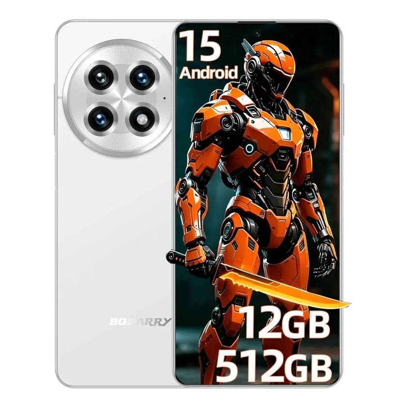 Smartphone Pro13 12 GB RAM + 512 GB ROM, Dimensity 8200, 5500mah, Bobarry Celular 5G/4G, GPS, Câmera 24 Mp + 48 Mp