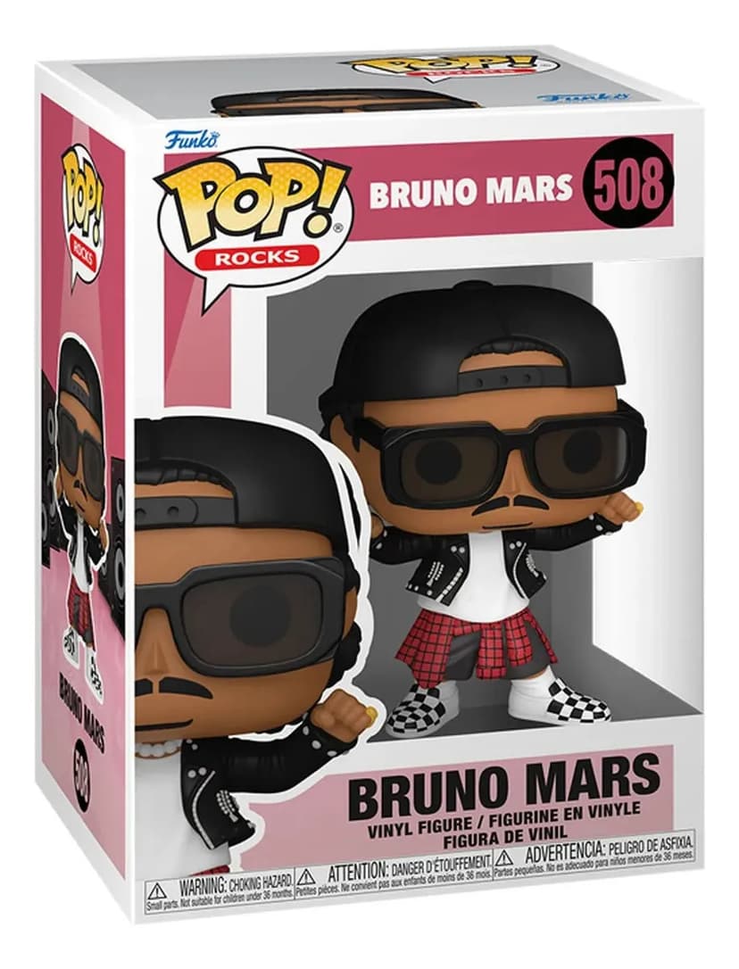 Funko Pop - Rocks - Bruno Mars #508 Funko Pop