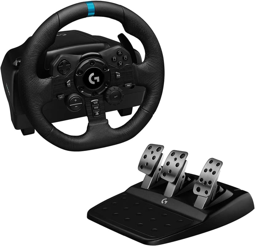 Volante Logitech G923 para PS5, PS4 e PC com Force Feedback TRUEFORCE