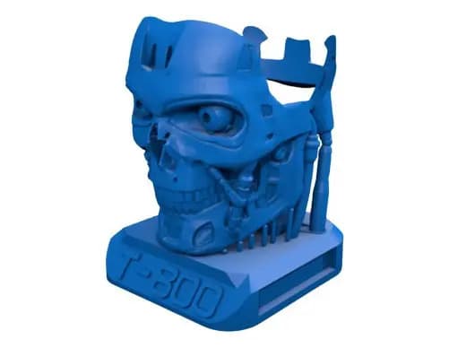 Mesa Caveira SNS3D Alexa Echo 4 Geração Grande Preto