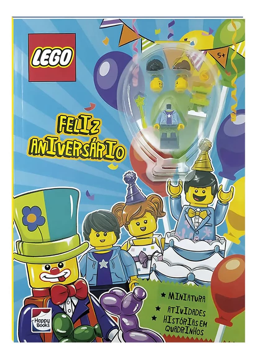 LEGO: Feliz Aniversário - Lego - Happy Books - Capa Mole