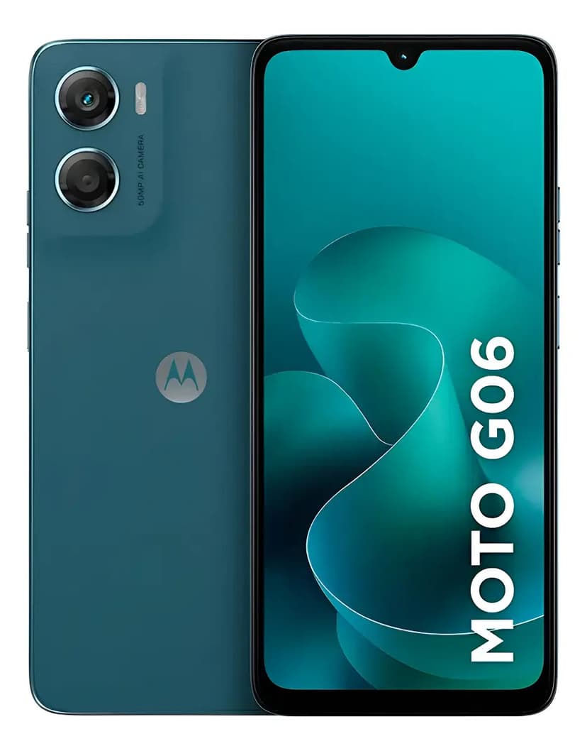 Smartphone Motorola Moto G06 4G 6.9Pol 128GB 4GB Câmera 50MP