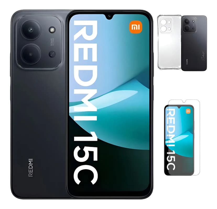 Smartphone Xiaomi Redmi 15C 4GB + 128GB – Tela 6.9" Dual SIM LTE, Desempenho e Estilo Moderno