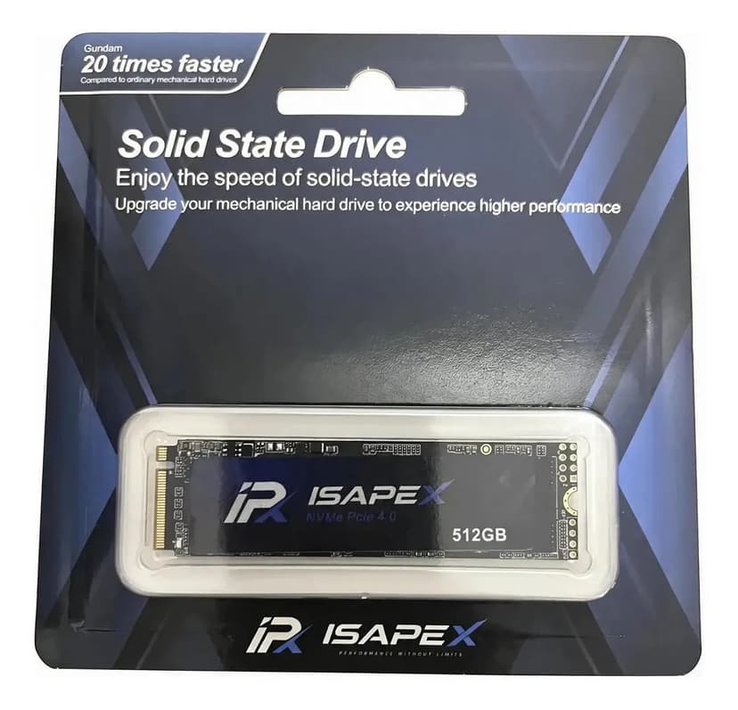 Ssd M.2 Nvme 512gb 2280 Isapex 512 Nvme Pcle4.0