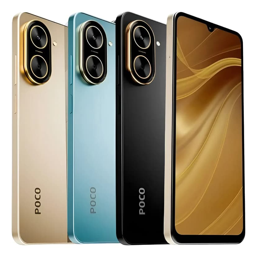 Smartphone Xiaomi Poco C71 Dual Sim 64gb Global 3+3gb Ram Cor Preto