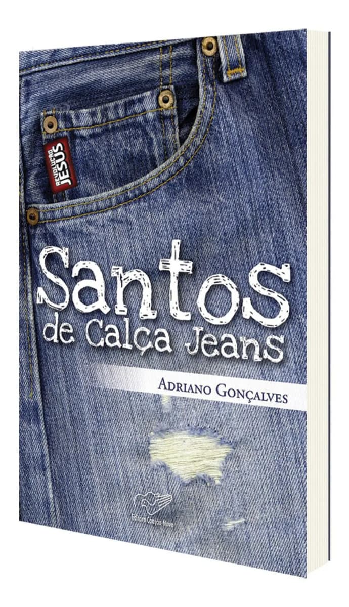 Livro Santos de Calça Jeans, de Adriano Gonçalves