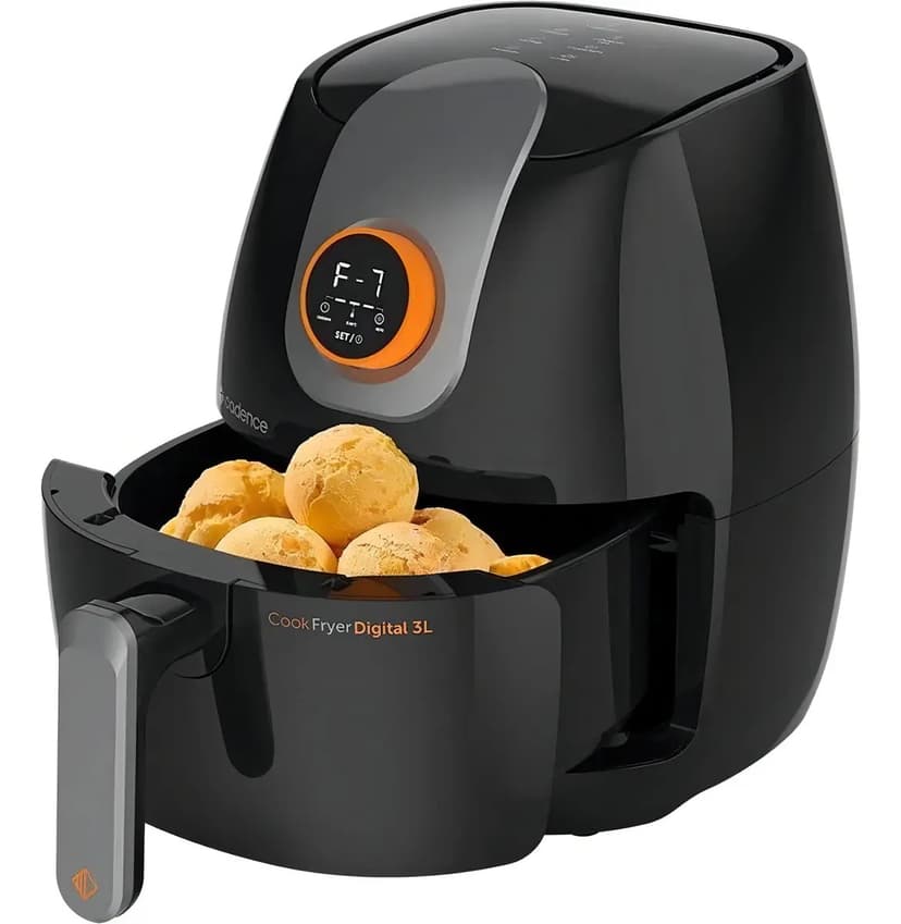 Fritadeira Sem Óleo 3l Cook Fryer Digital - Cadence -