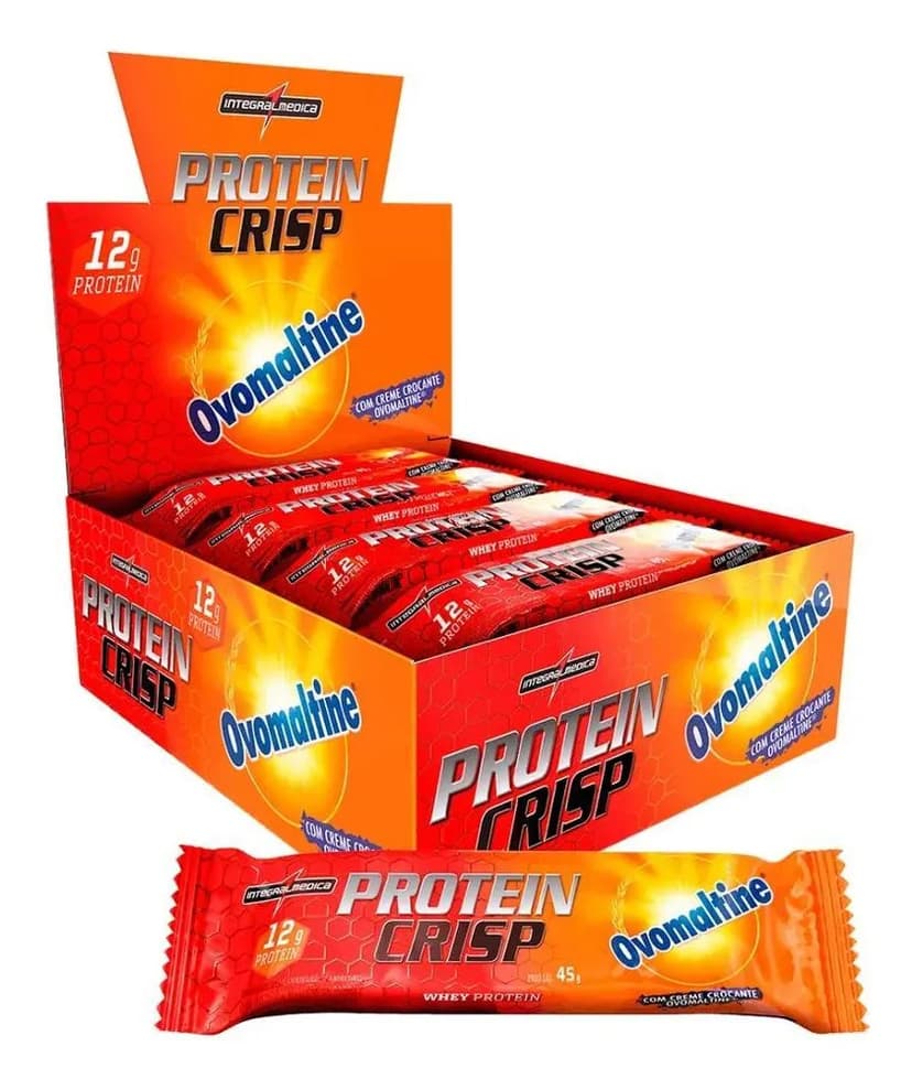 Barra Proteína Ovomaltine Crisp 12g Proteína - Integralmedica