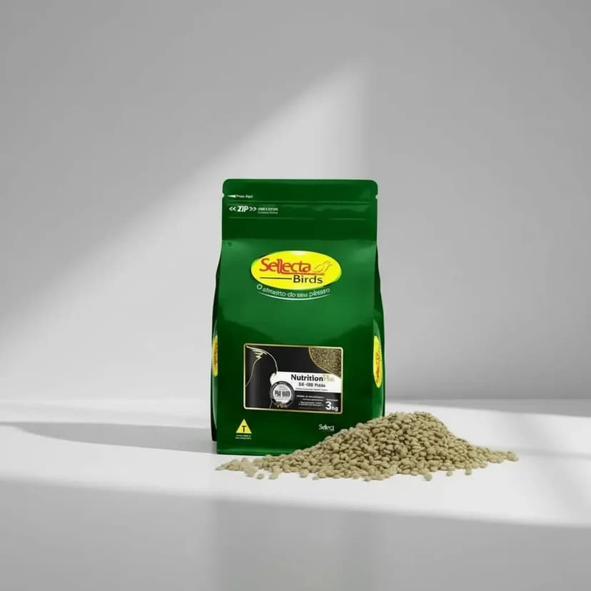 Racao Super Premium Sellecta Nutrition Plus Sr 190 Psita 3kg