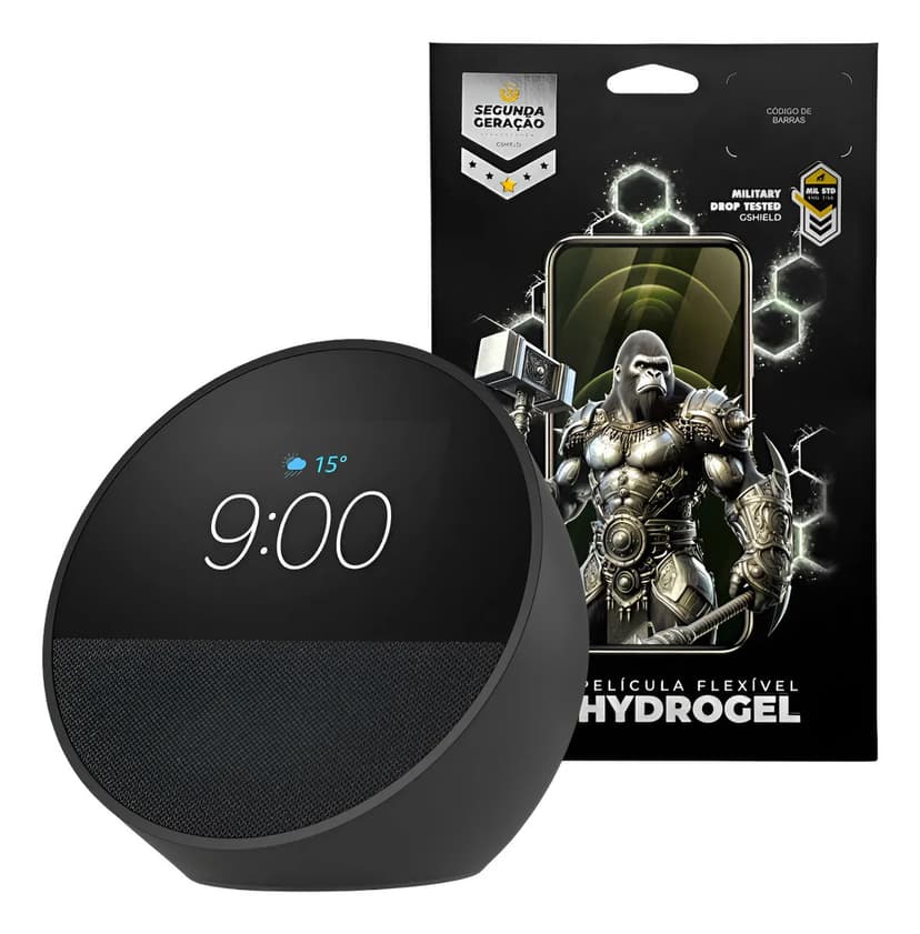 Película Hydrogel Hd Para Alexa Echo Spot Gshield