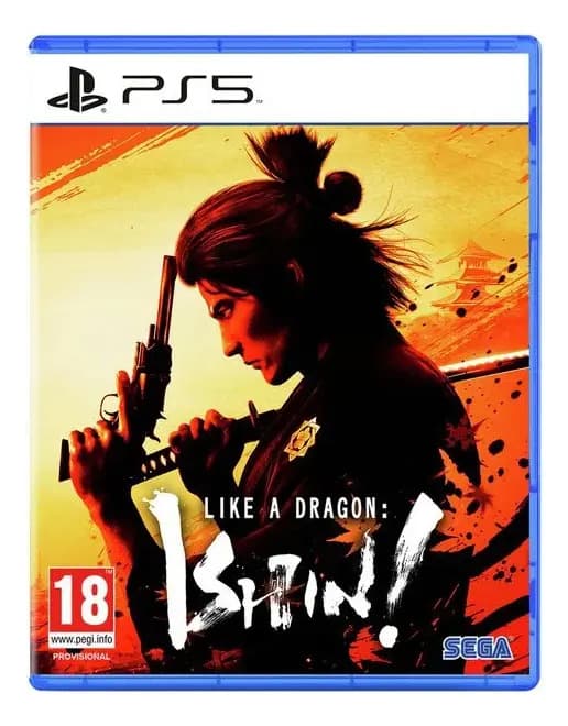 Jogo PS5 Like A Dragon Ishin Aventura Físico Multiplayer Sony 2023
