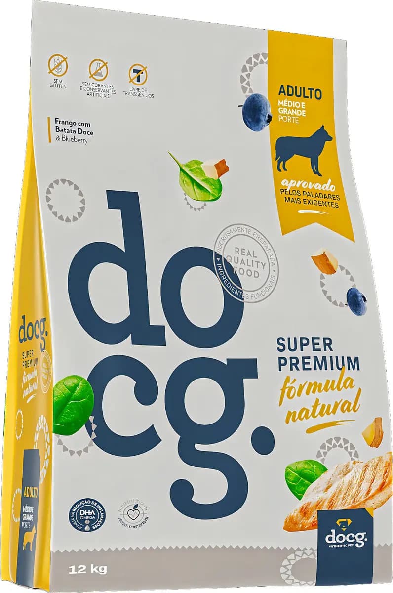 Ração Super Premium Adulto Medio E Grande Porte - 12kg